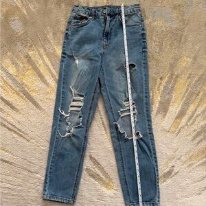 Wild Fable Ripped Blue Boyfriend Jeans